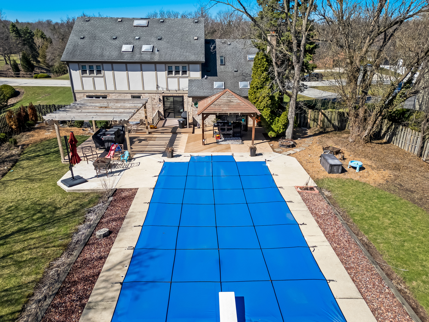 1435 Tomlin Drive Burr Ridge, IL 60527 - Photo 39 of 41 a view of swimming pool with sitting area