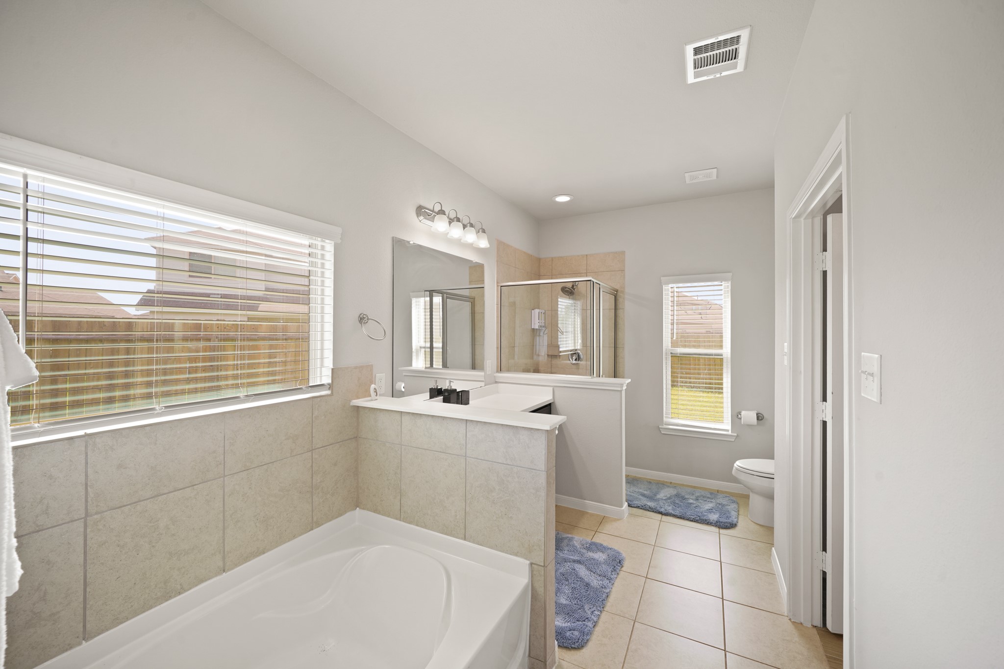13303 Ardery Meadow Drive Houston, TX 77048 - Photo 20 of 33 a bathroom with a sink a bathtub and window