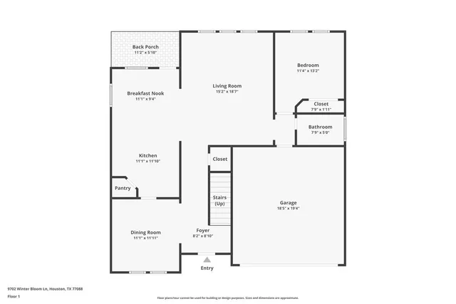 $1,995 | 9702 Winter Bloom Lane, Houston, TX 77088