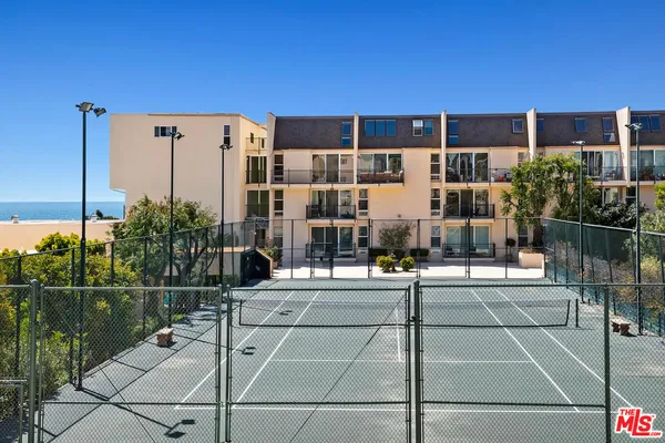 a building view with a outdoor space