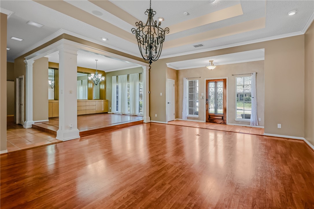 5917 Harvest Hill Road Corpus Christi, TX 78414 - Photo 7 of 40 a view of an entryway with wooden floor