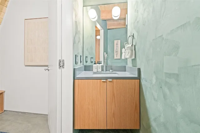 a view of an entryway door