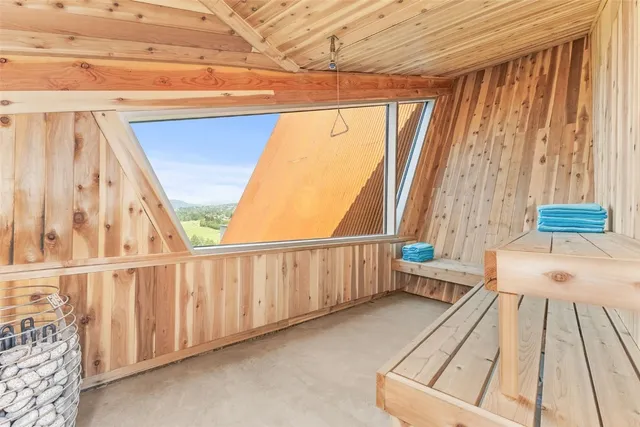 a view of outdoor space with seating area