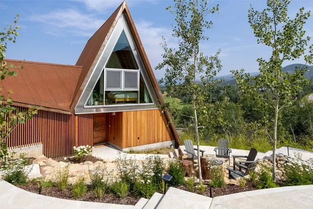 a view of outdoor seating