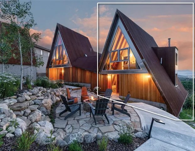 a view of sky from window