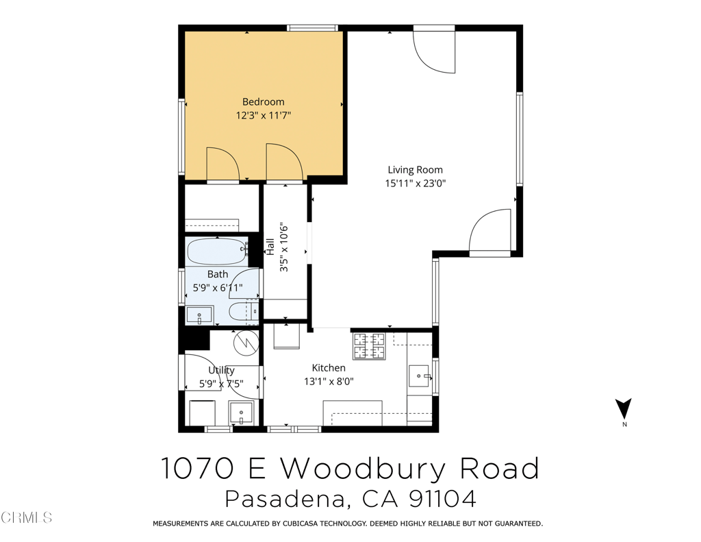 1070 East Woodbury Road Pasadena, CA 91104 - Photo 27 of 28 a picture of a bench in front of door