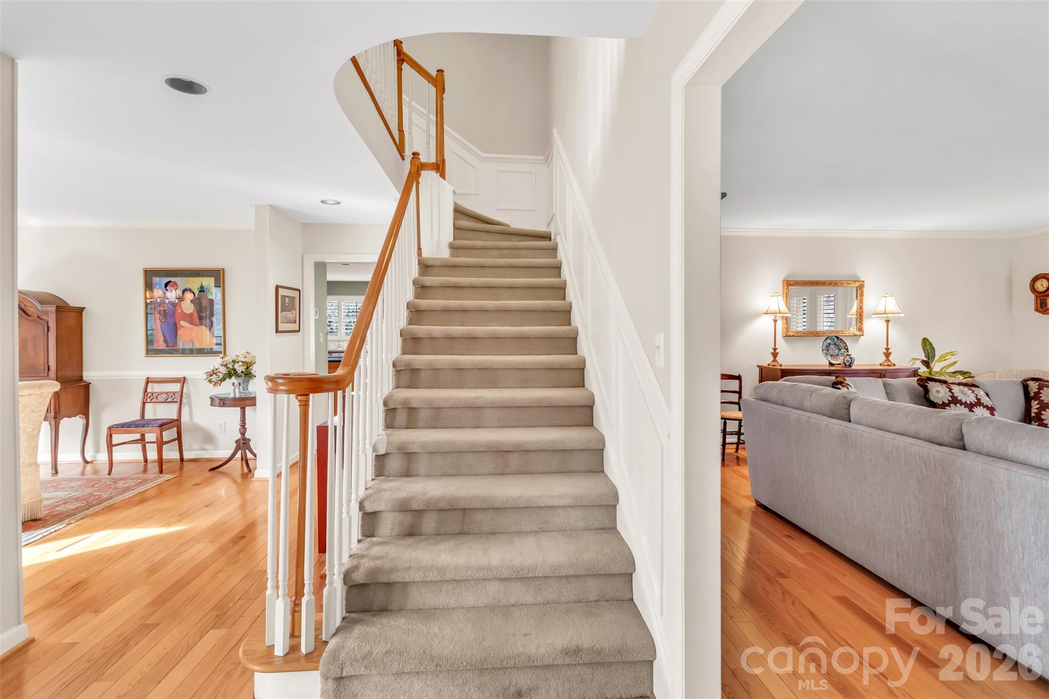 3 Lake Ridge Road Clover, SC 29710 - Photo 29 of 41 a view of entryway and hall with wooden floor