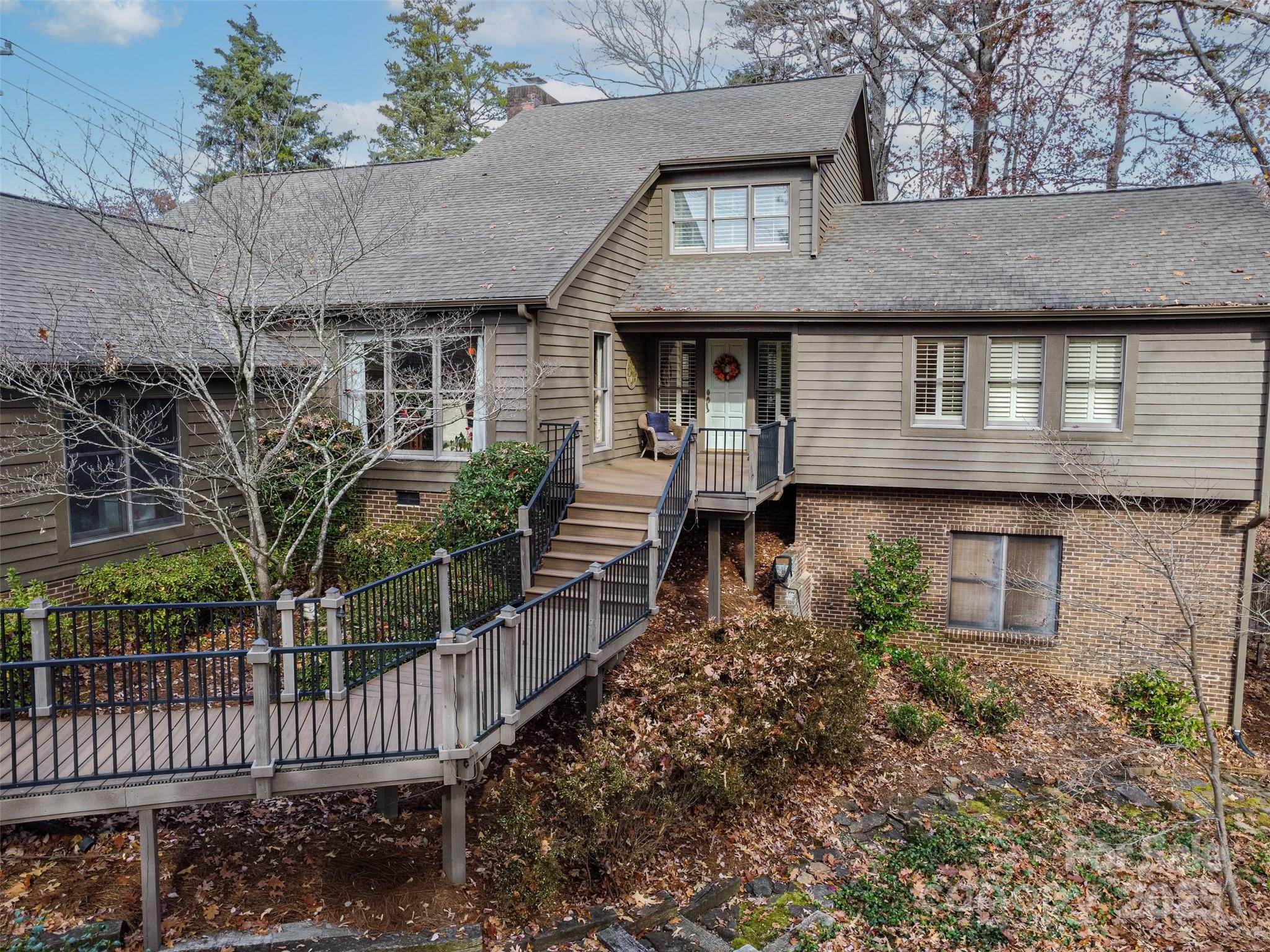 3 Lake Ridge Road Clover, SC 29710 - Photo 8 of 41 a front view of house with yard outdoor seating and barbeque oven