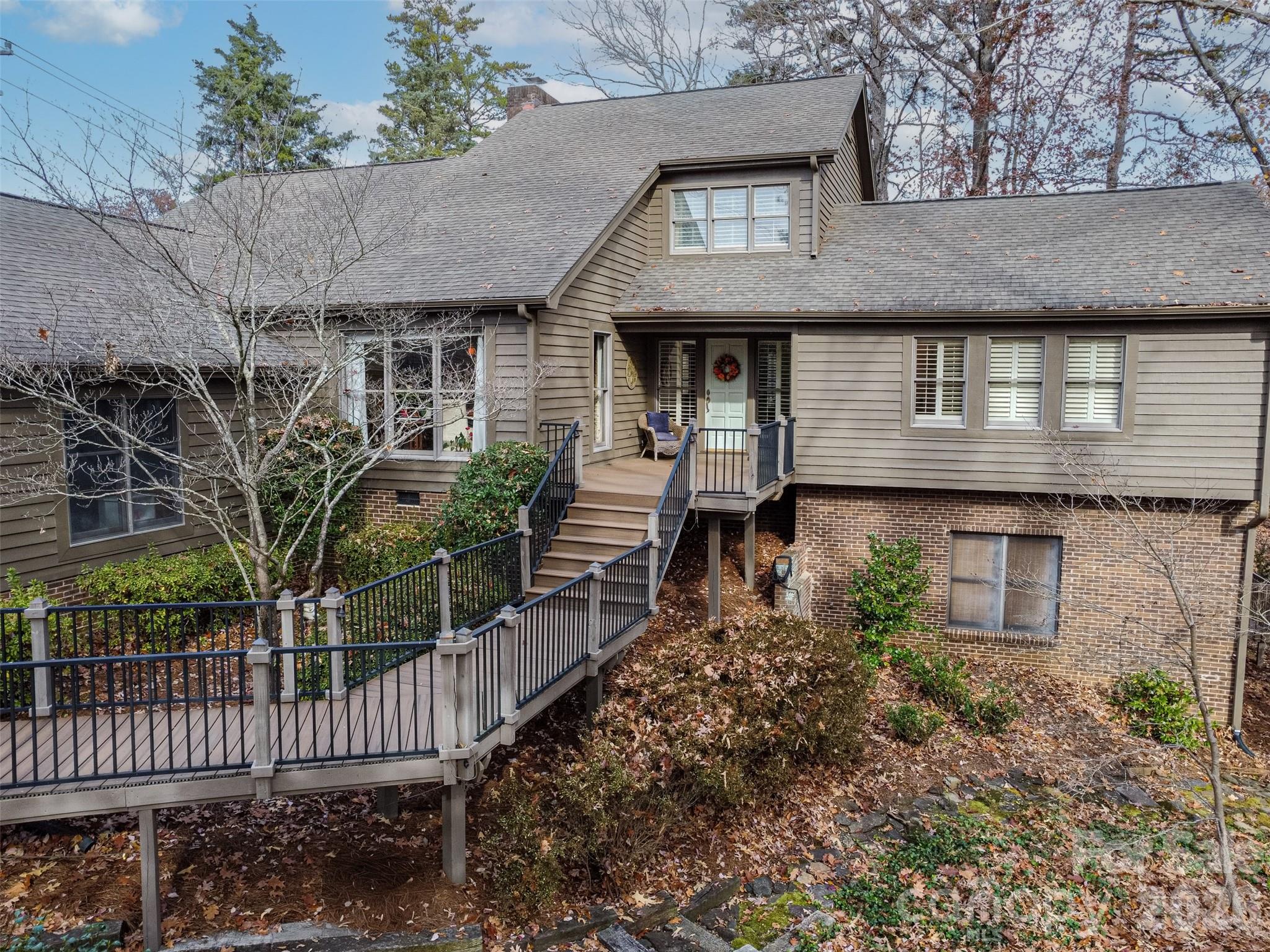 3 Lake Ridge Road Clover, SC 29710 - Photo 8 of 41 a front view of house with yard outdoor seating and barbeque oven