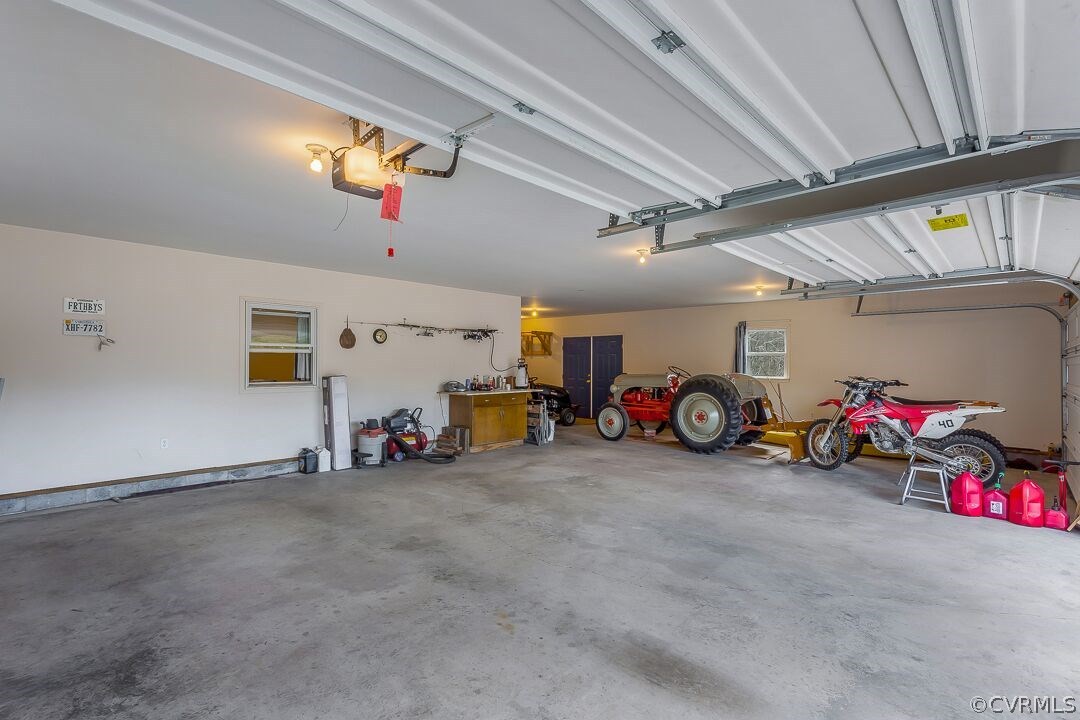 8338 Marye Road Partlow, VA 22534 - Photo 29 of 32 a view of a garage with rack and bicycle