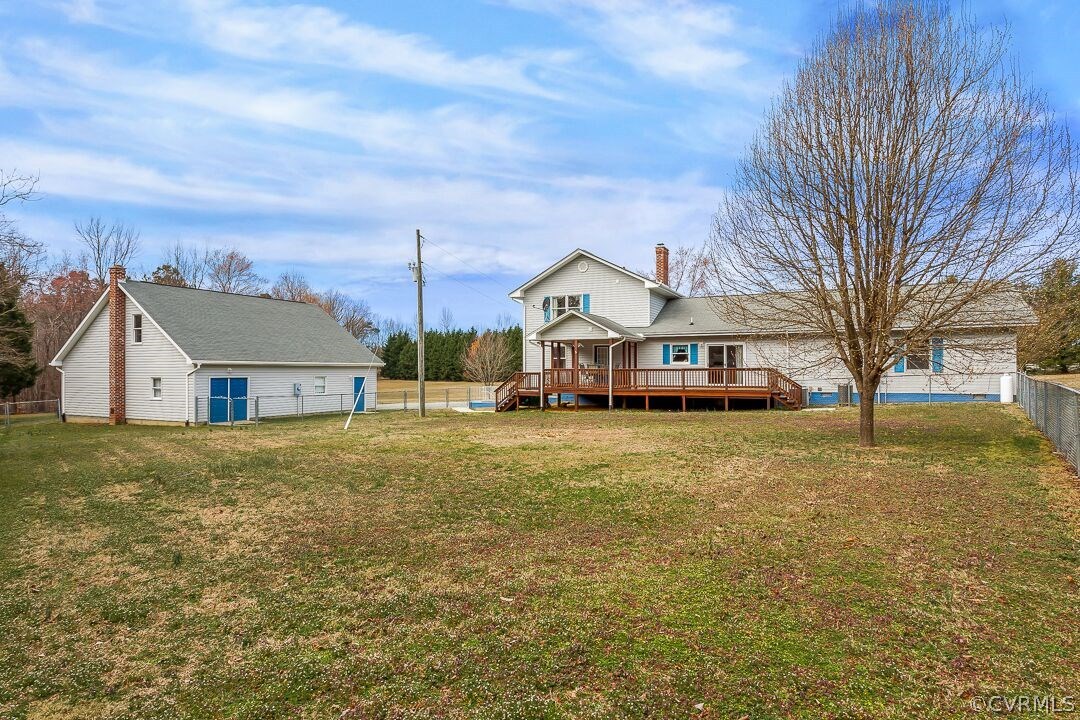 8338 Marye Road Partlow, VA 22534 - Photo 32 of 32 a view of house with outdoor space and sitting area