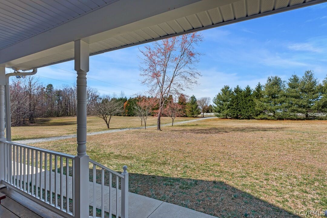 8338 Marye Road Partlow, VA 22534 - Photo 5 of 32 a view of a yard with an ocean view