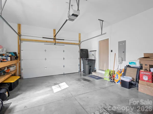 a view of a storage & utility room with stuff