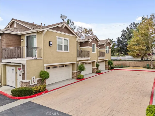 front view of a house with a street