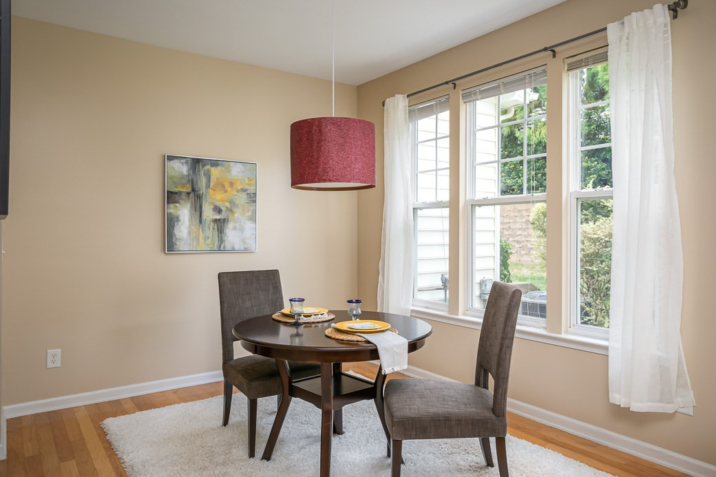 Dining area opens to LR Kitchen & patio