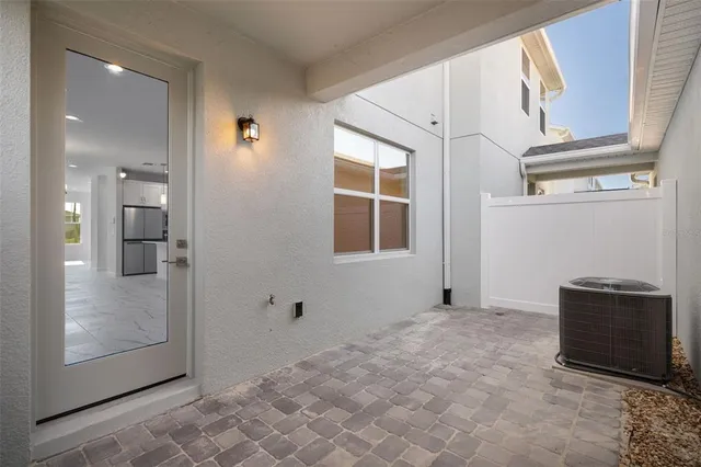 a view of empty room