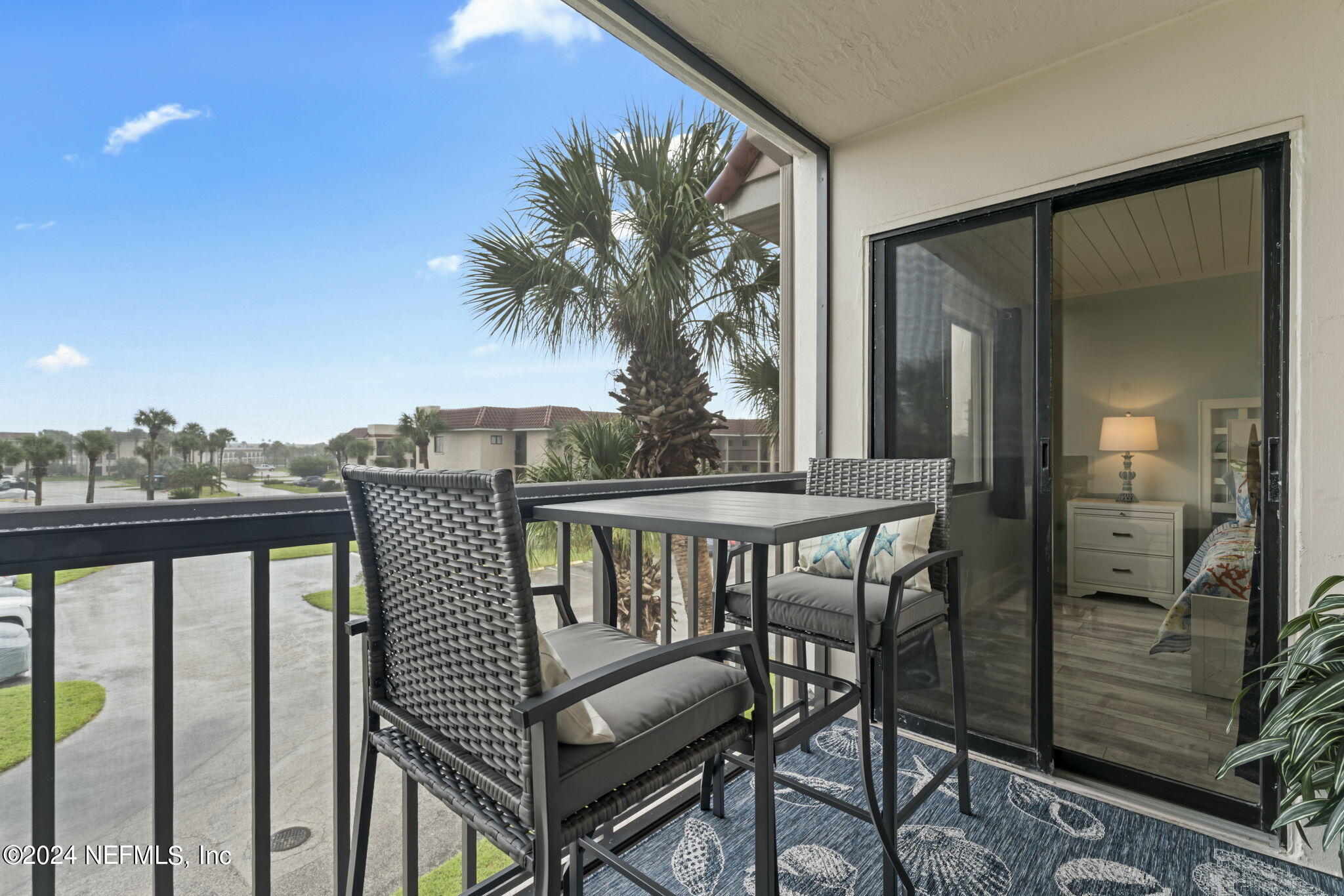 4250 Florida A1A, Unit M35 St. Augustine, FL 32080 - Photo 15 of 57 a view of a balcony with furniture
