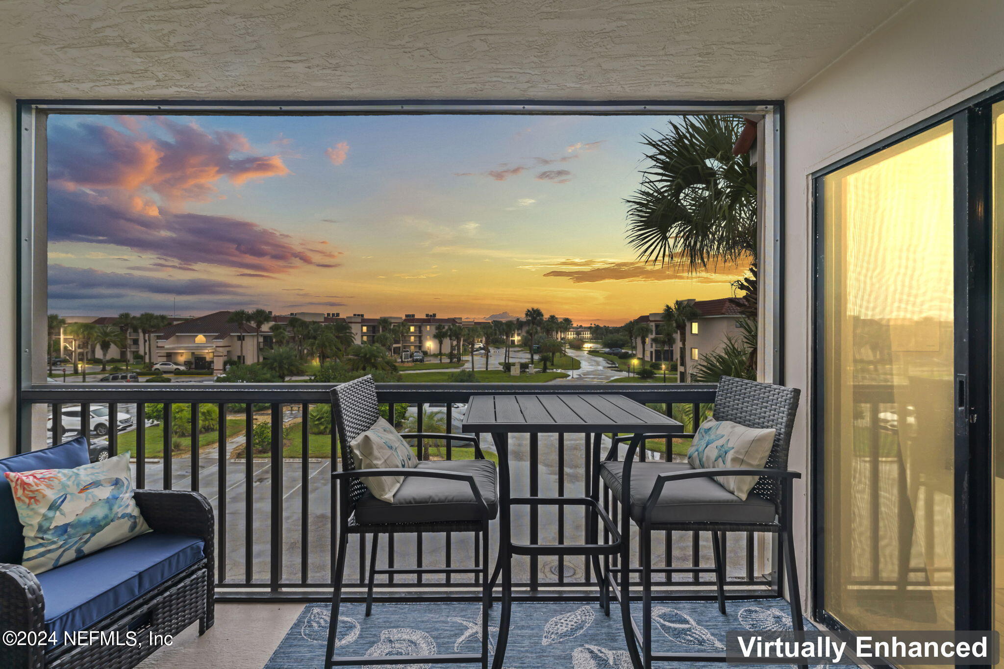 4250 Florida A1A, Unit M35 St. Augustine, FL 32080 - Photo 24 of 57 a view of a city from a balcony