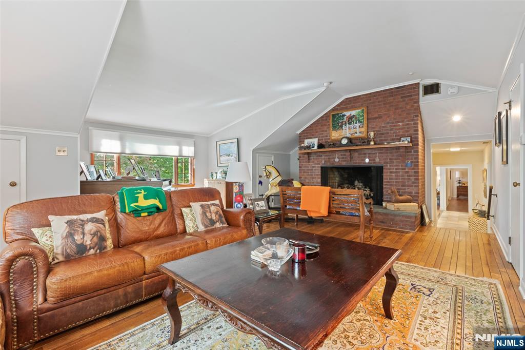 223 Terrace Road Franklin Lakes, NJ 07417 - Photo 14 of 35 a living room with furniture kitchen view and a large window