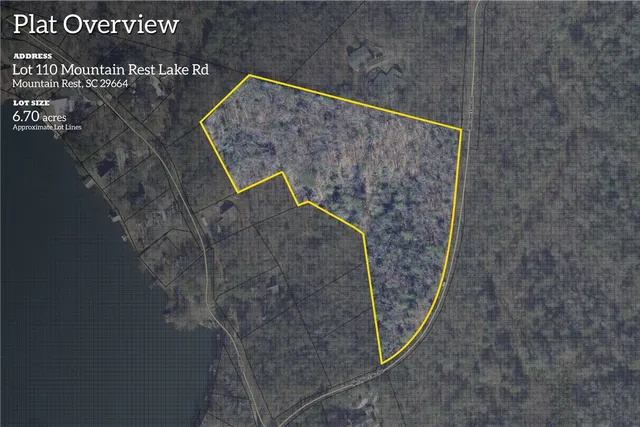 $168,000 | 110 Mountain Rest Lake Road, Mountain Rest, SC 29664