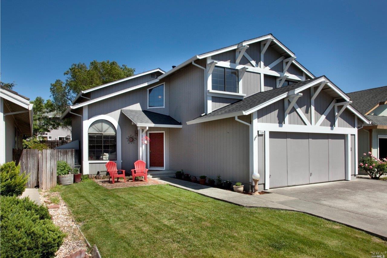 7534 Monet Place Rohnert Park, CA 94928 - Photo 1 of 1 a view of a house with yard and front view of a house