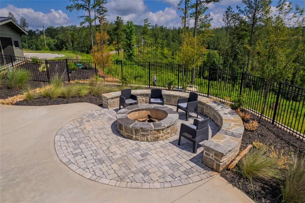 285 Anglers Ridge Road Talking Rock, GA 30175 - Photo 23 of 31 an outdoor sitting area with furniture
