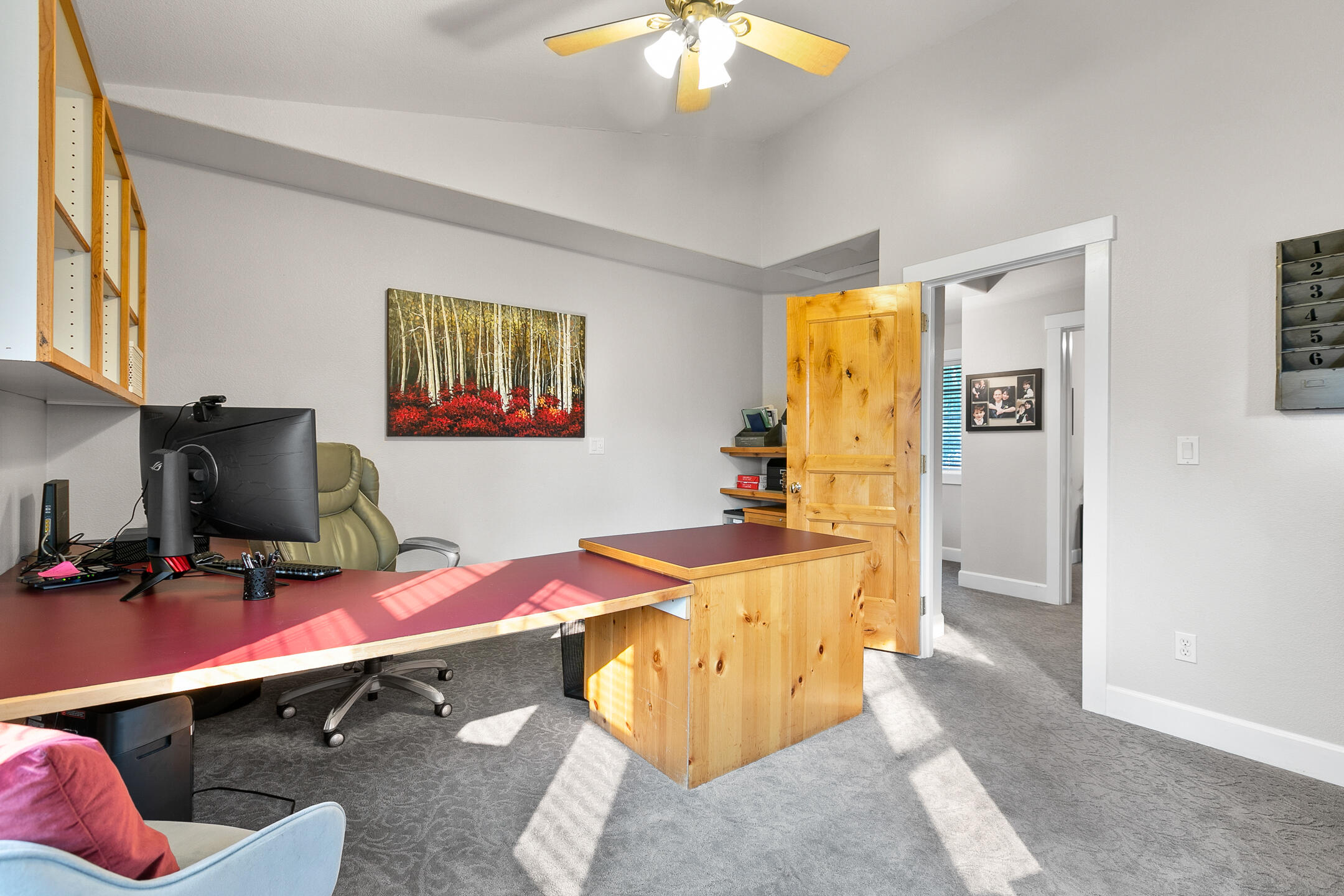 62672 Larkview Road Bend, OR 97701 - Photo 13 of 39 a bedroom with a bed and couch