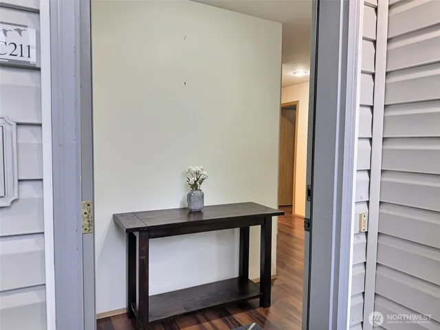 a view of an entryway