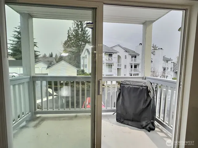 a view of balcony and patio