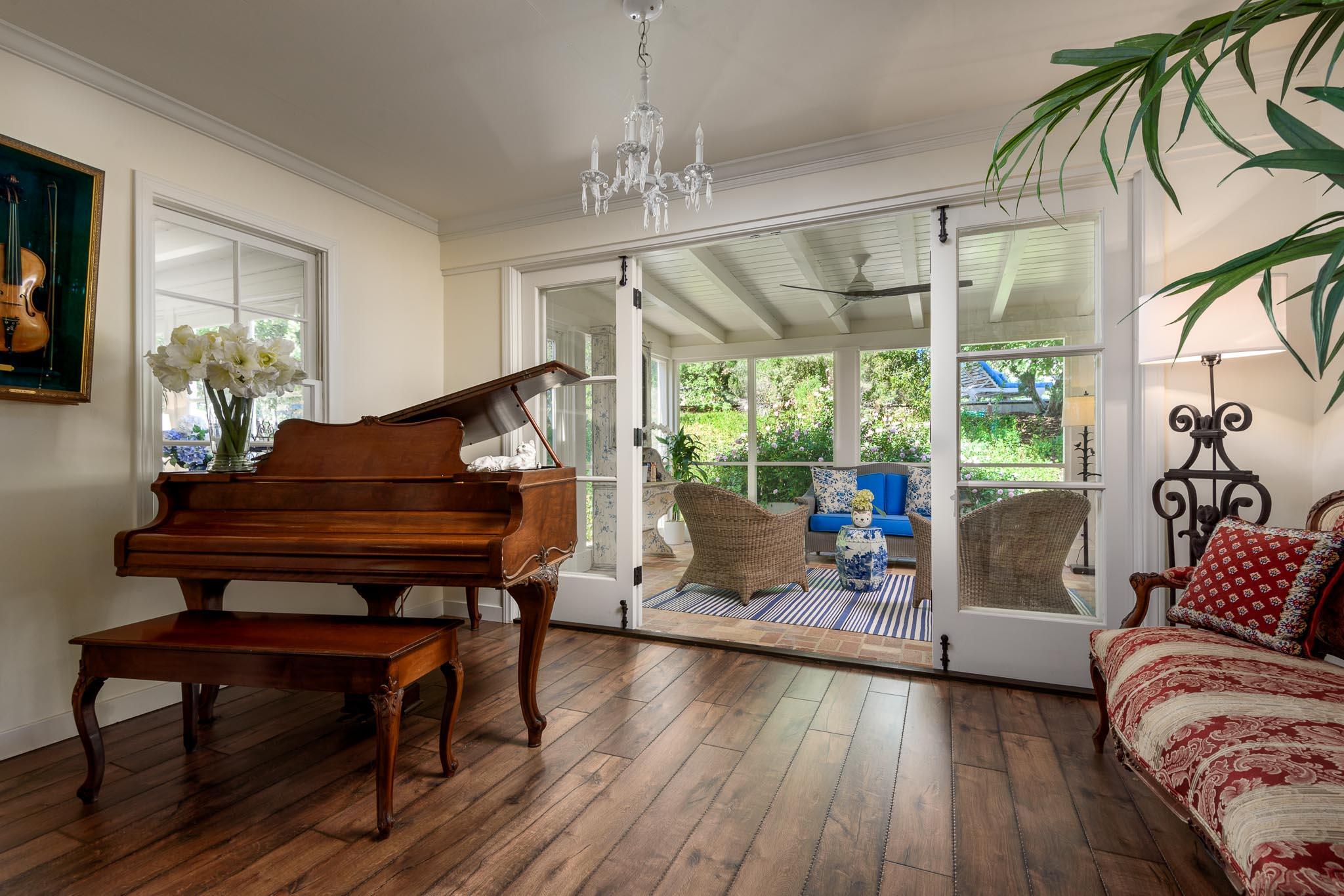 1235 Quail Ridge Road Santa Ynez, CA 93463 - Photo 10 of 25 Piano Room
