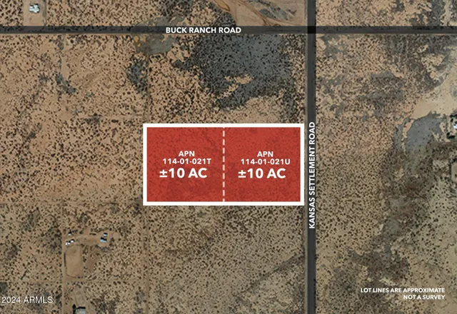 $60,000 | 20-acres South Kansas Settlement Road, Pearce, AZ 85625