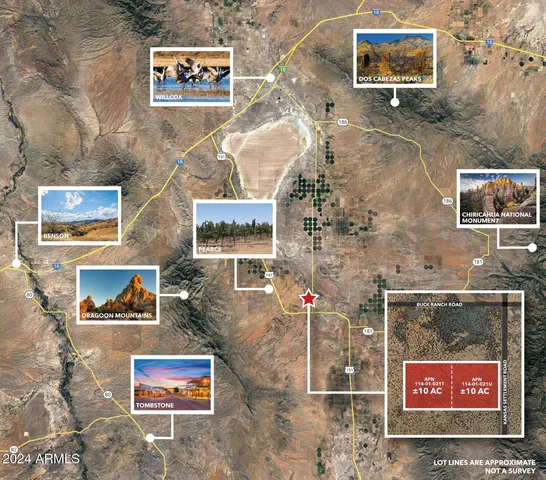 $60,000 | 20-acres South Kansas Settlement Road, Pearce, AZ 85625