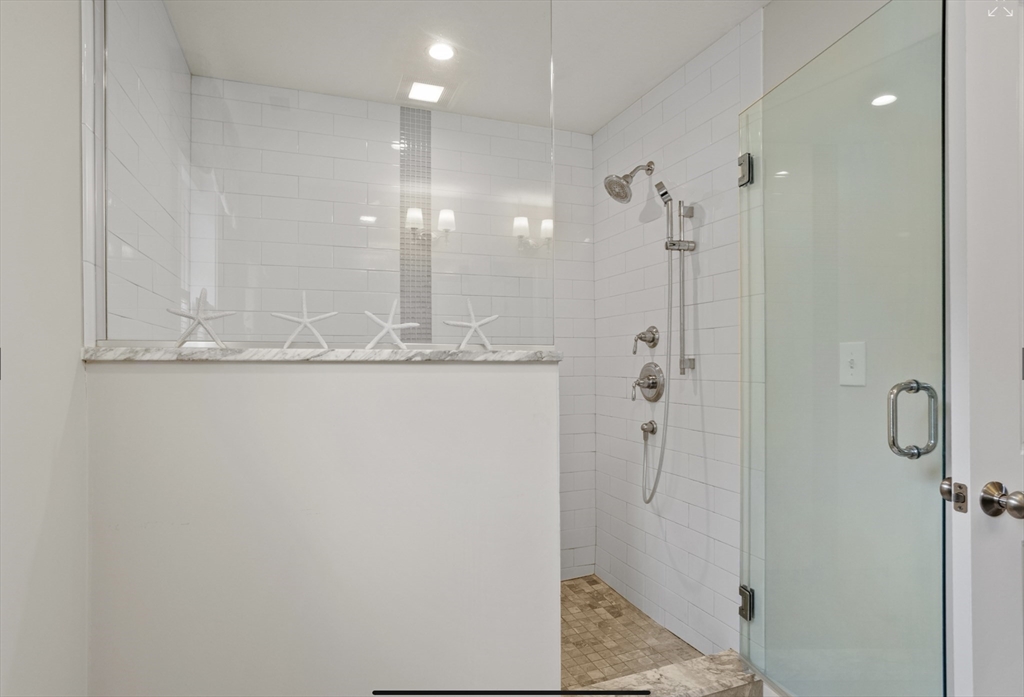 3 Pond Circle Pepperell, MA 01463 - Photo 23 of 33 a bathroom with a granite countertop sink and shower
