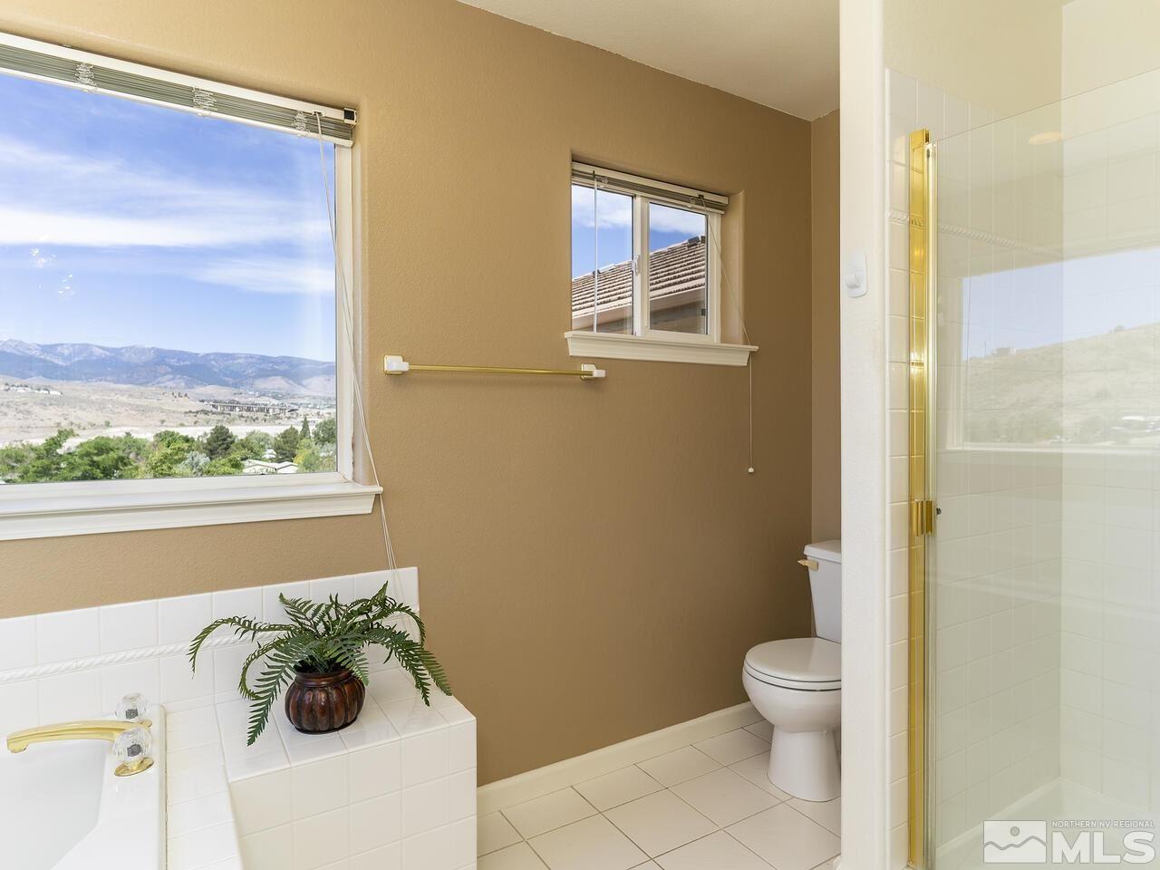 1090 Reese Way Reno, NV 89521 - Photo 21 of 33 a bathroom with a toilet sink and mirror