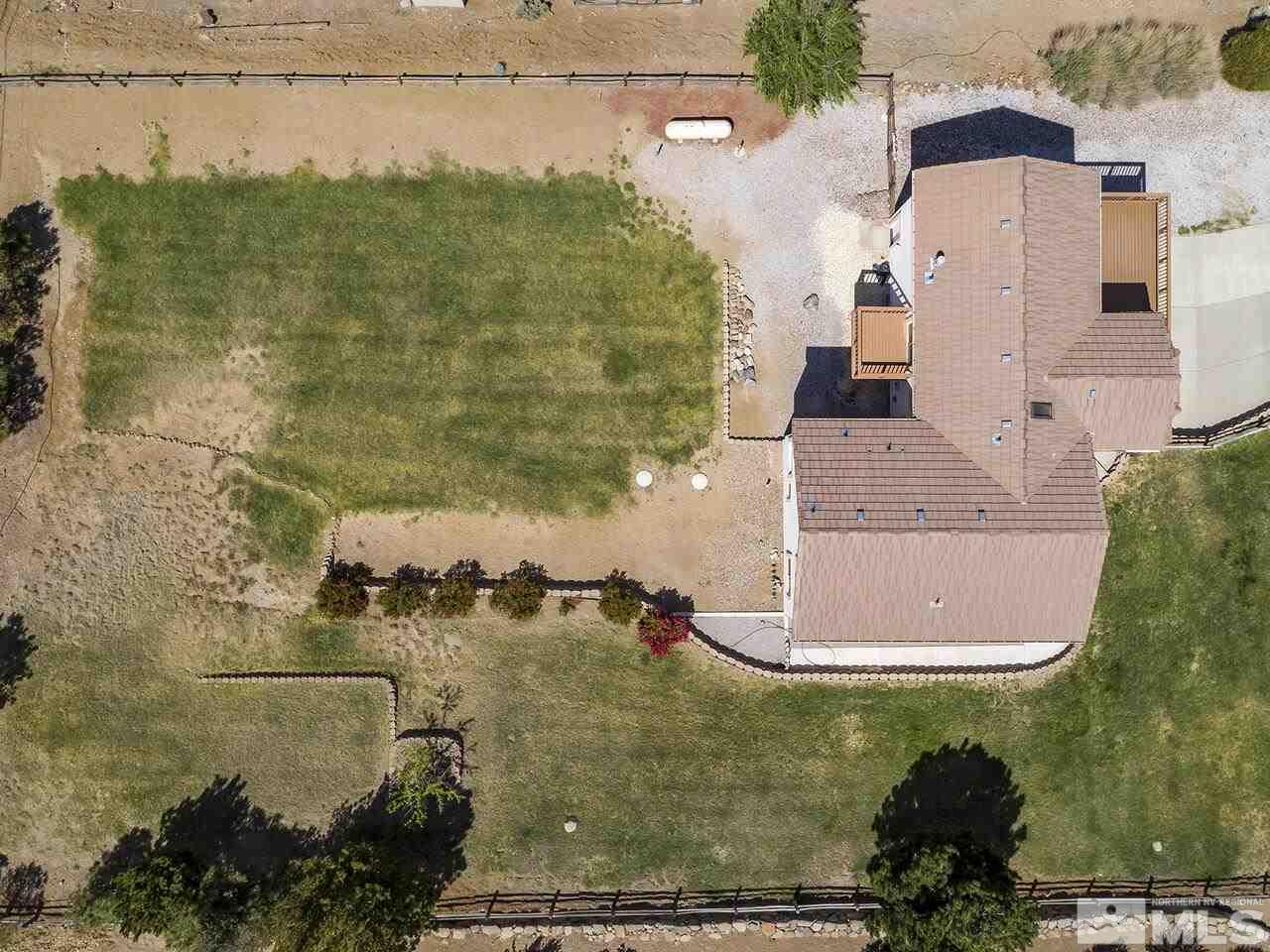 1090 Reese Way Reno, NV 89521 - Photo 29 of 33 a aerial view of a house with a lake view
