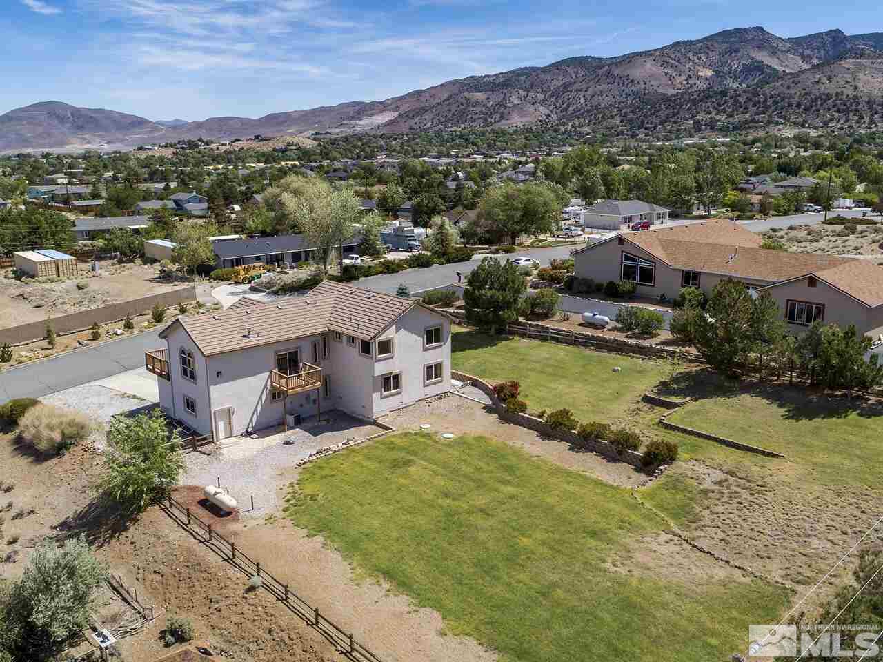 1090 Reese Way Reno, NV 89521 - Photo 10 of 33 an aerial view of residential houses and outdoor space
