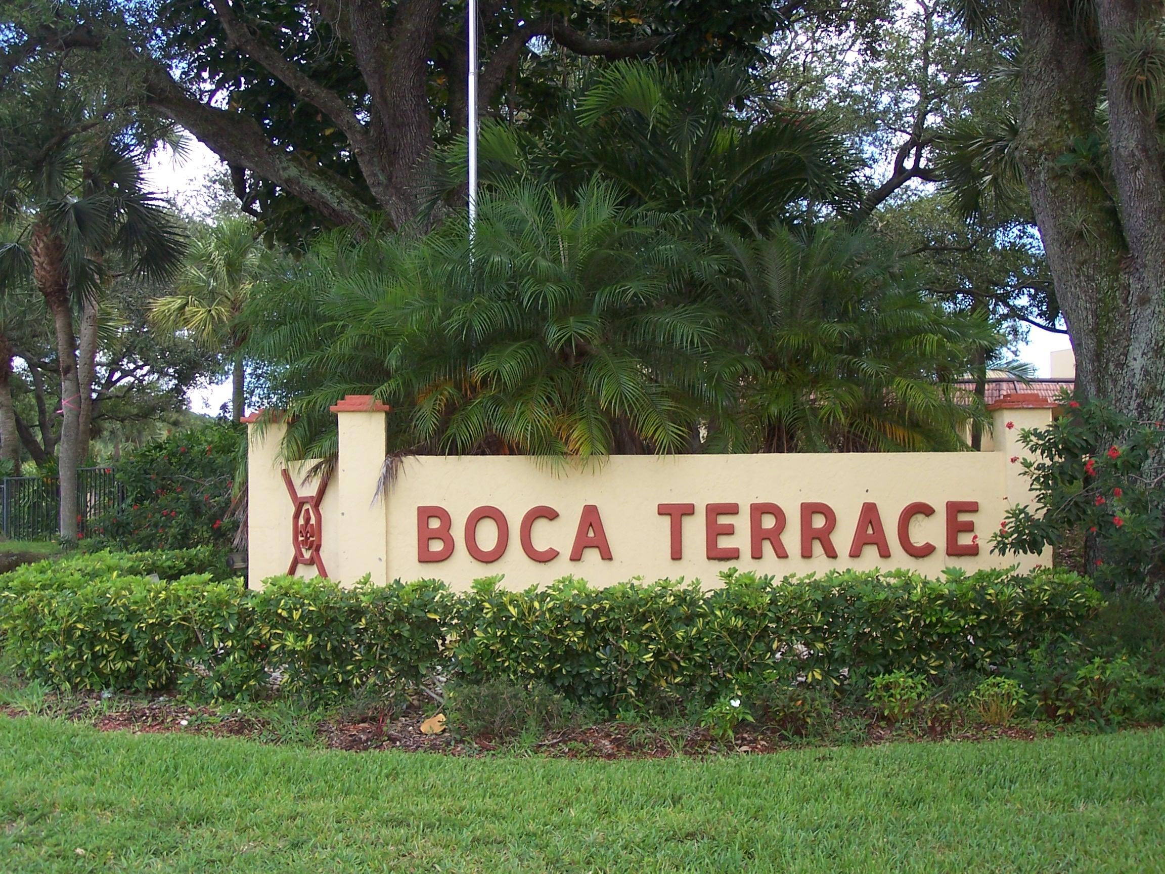 872 Southwest 9th St Circle, Unit 203 Boca Raton, FL 33486 - Photo 1 of 15 BOCA TERRACE FRONT ENTRANCE