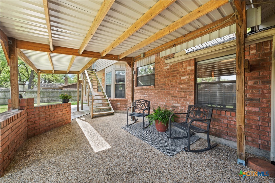 1903 North Harding Avenue Cameron, TX 76520 - Photo 36 of 44 Extended Covered Patio