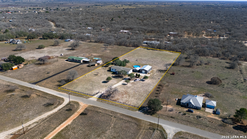 175 Ranch Country Drive La Vernia, TX 78121 - Photo 45 of 49 an aerial view of residential houses with outdoor space
