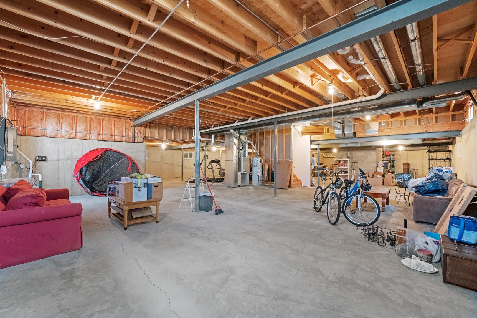 7428 Ridgefield Lane Tinley Park, IL 60487 - Photo 32 of 43 a view of garage with furniture