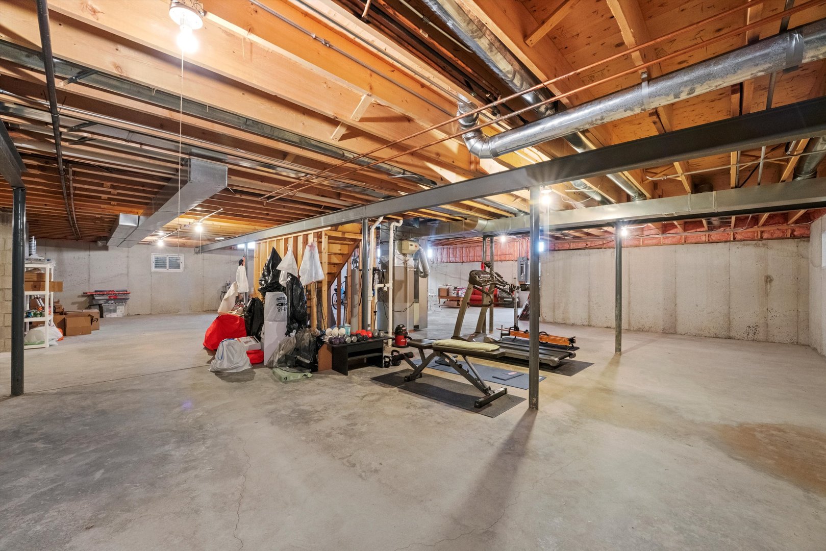 7428 Ridgefield Lane Tinley Park, IL 60487 - Photo 34 of 43 a view of a room with gym equipment