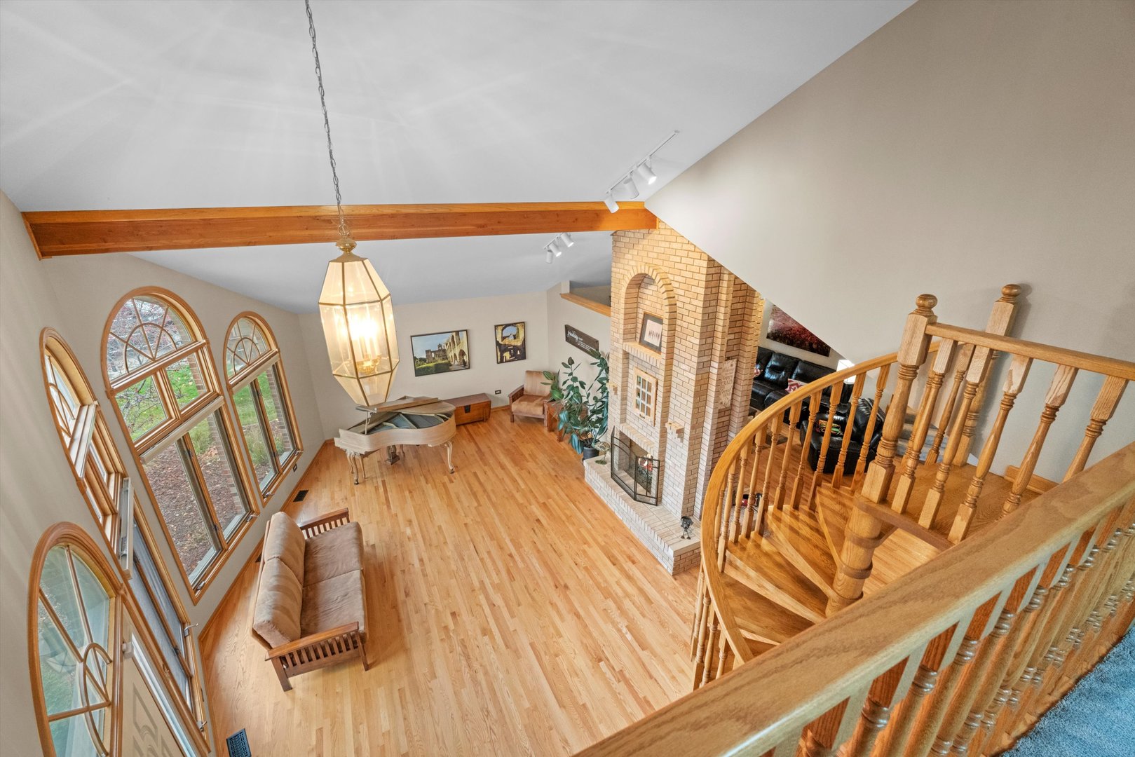 7428 Ridgefield Lane Tinley Park, IL 60487 - Photo 8 of 43 a view of front door and wooden floor