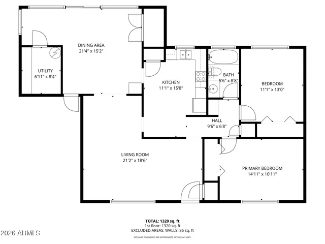 $1,600 | 11014 West Cheryl Drive, Sun City, AZ 85351