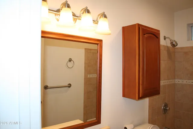 a bathroom with a sink and a toilet