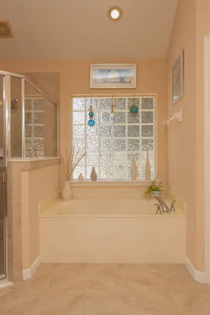 a view of an ocean and beach