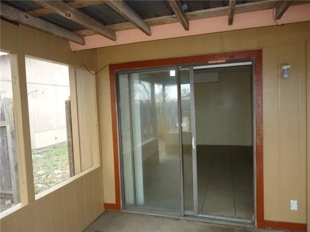 a view of a small space