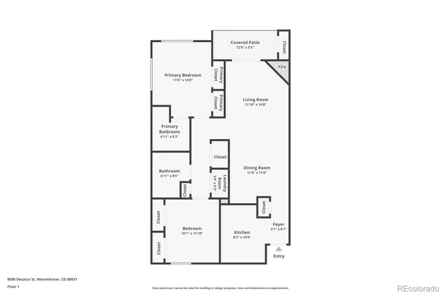 $249,900 | 8690 Decatur Street, Unit 101, Westminster, CO 80031