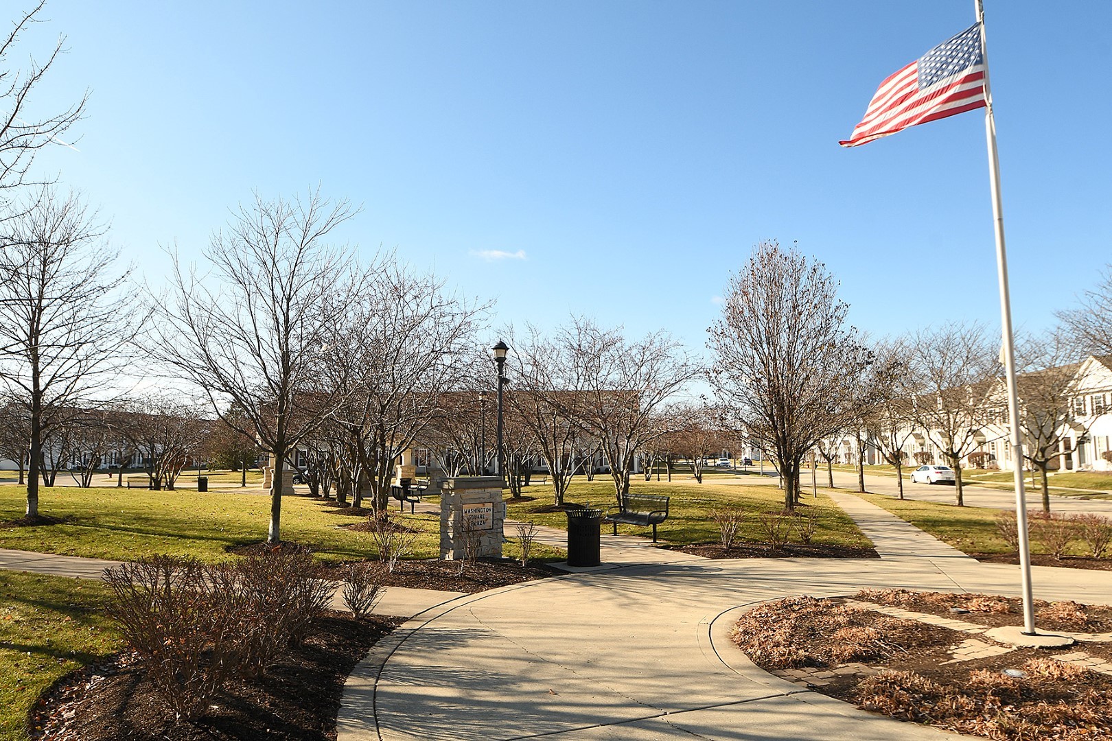 2529 Capitol Avenue Aurora, IL 60503 - Photo 23 of 25 a view of a park with trees and a bench