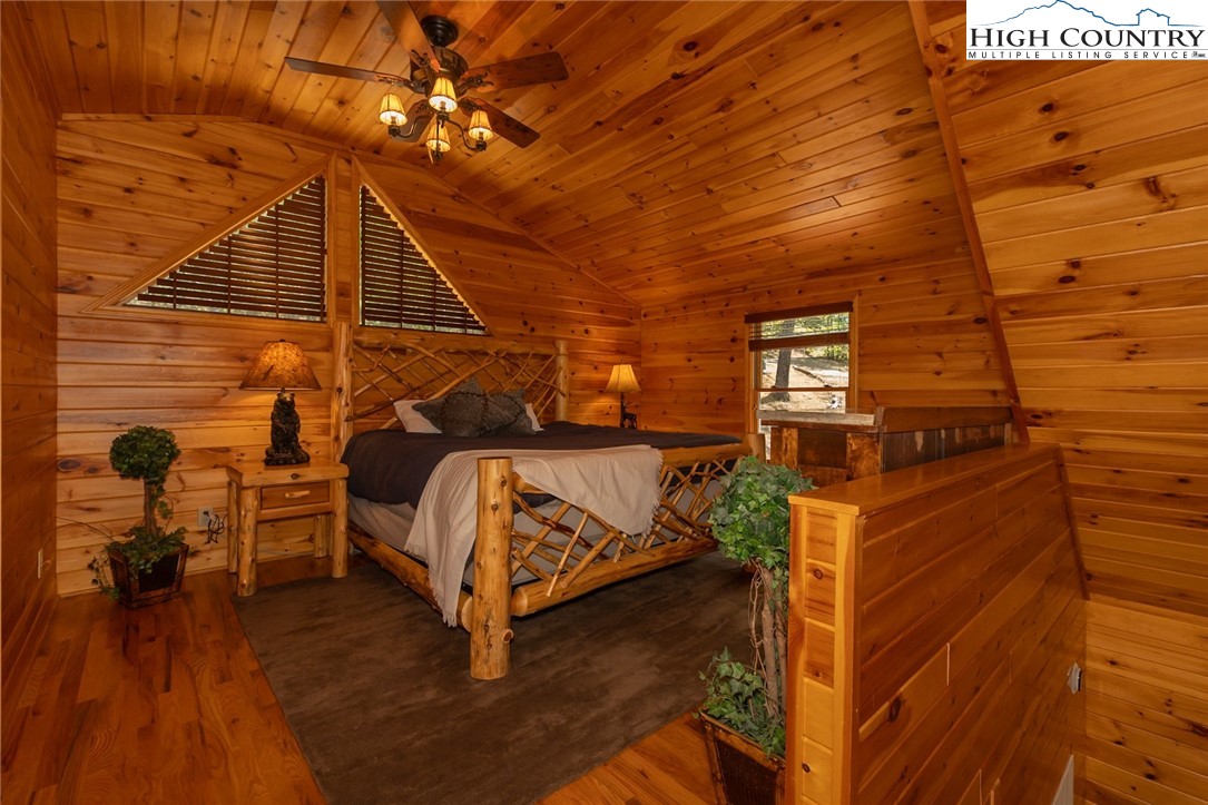 142 Fawn Lane Purlear, NC 28665 - Photo 26 of 49 a view of a balcony with chairs