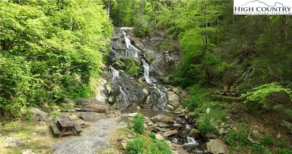 a aerial view of a yard